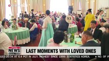 Tears and hope fill the last group reunion of the war torn families