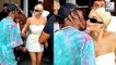 Kylie Jenner Stuns In White Dress & Packs On Major PDA With Travis Scott