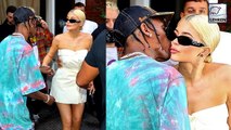 Kylie Jenner Stuns In White Dress & Packs On Major PDA With Travis Scott