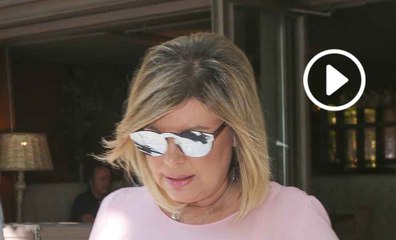 Terelu Campos, ajena a la polémica negativa de la hija de Edmundo Arrocet