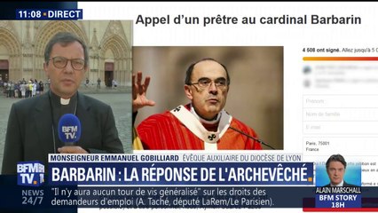 Affaire Barbarin: "On ne peut pas accuser quelqu'un avant que la justice soit faite", réagit un évêque du diocèse de Lyon