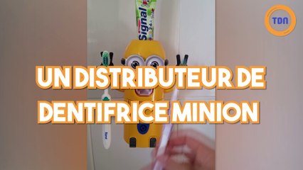 Un distributeur de dentifrice Minion : vos enfants vont adorer !