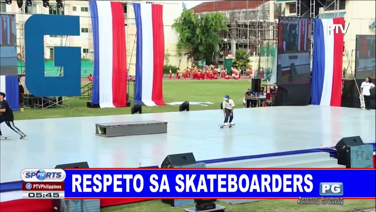 Respeto sa skateboarders