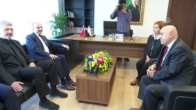 Siyasi partilerde bayramlaşma - SP, DP ve CHP heyetinden İYİ Parti'ye ziyaret - ANKARA