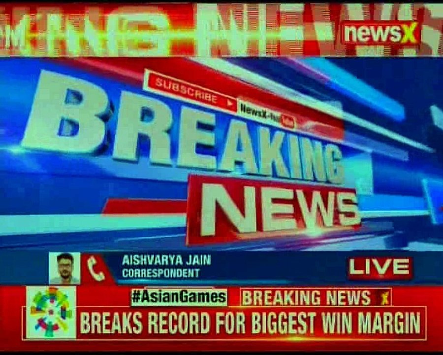 Asian Games:  Indian mens hockey team defeats Hong Kong by 26-0, breaks 86 year old record