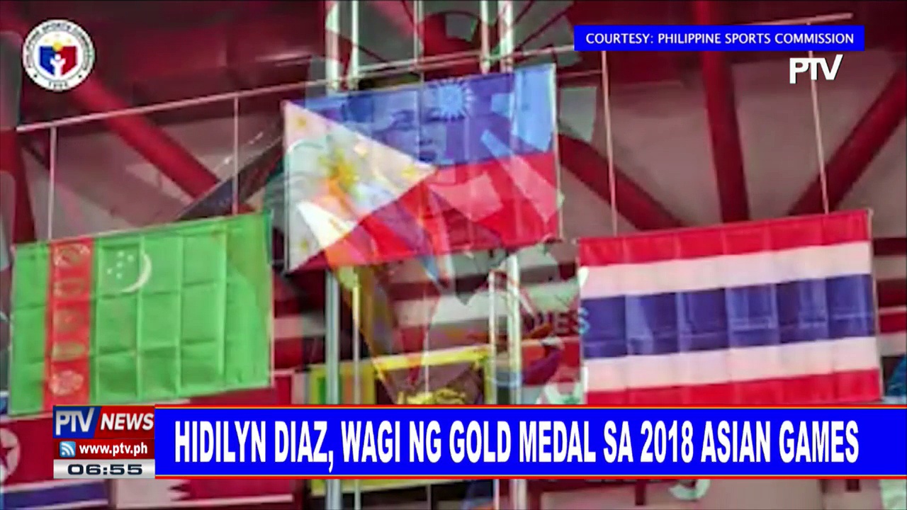 SPORTS BALITA: Hidilyn Diaz, wagi ng gold medal sa 2018 Asian Games