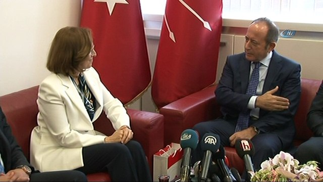 MHP'den CHP’ye bayram ziyareti