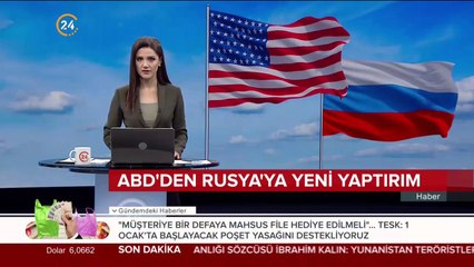 ABD'den Rusya'ya yeni yaptırım