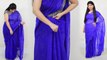 Saree Draping Tutorial: कैसे बांधे साड़ी | How to drape light weight Saree; Watch Here | Boldsky