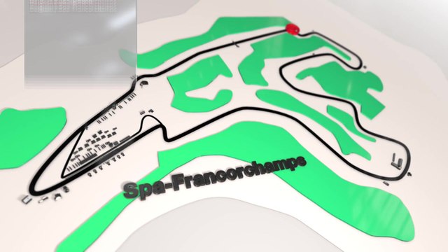 F1 Hardest braking point GP Belgium 2018