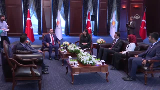 Siyasi Partilerde Bayramlaşma - Hüdapar Heyetinden AK Parti'ye Ziyaret