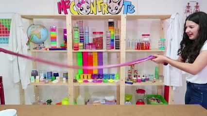 3 COLORI DI COLLA SLIME CHALLENGE! (2)