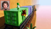 DERAIL THE TRAIN AND YOU FAIL! - Gang Beasts