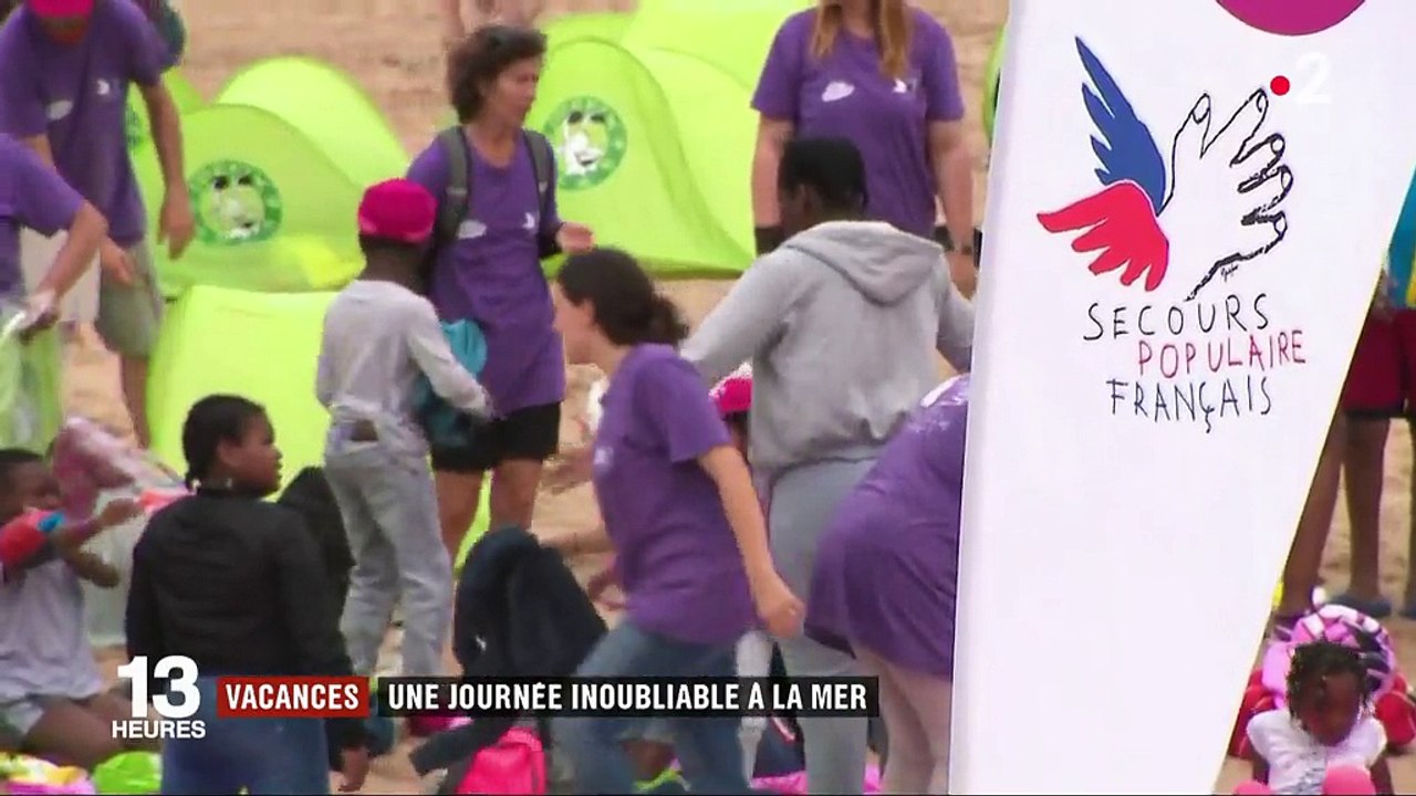 Vacances : une journée inoubliable à la mer pour près de 5 000 enfants