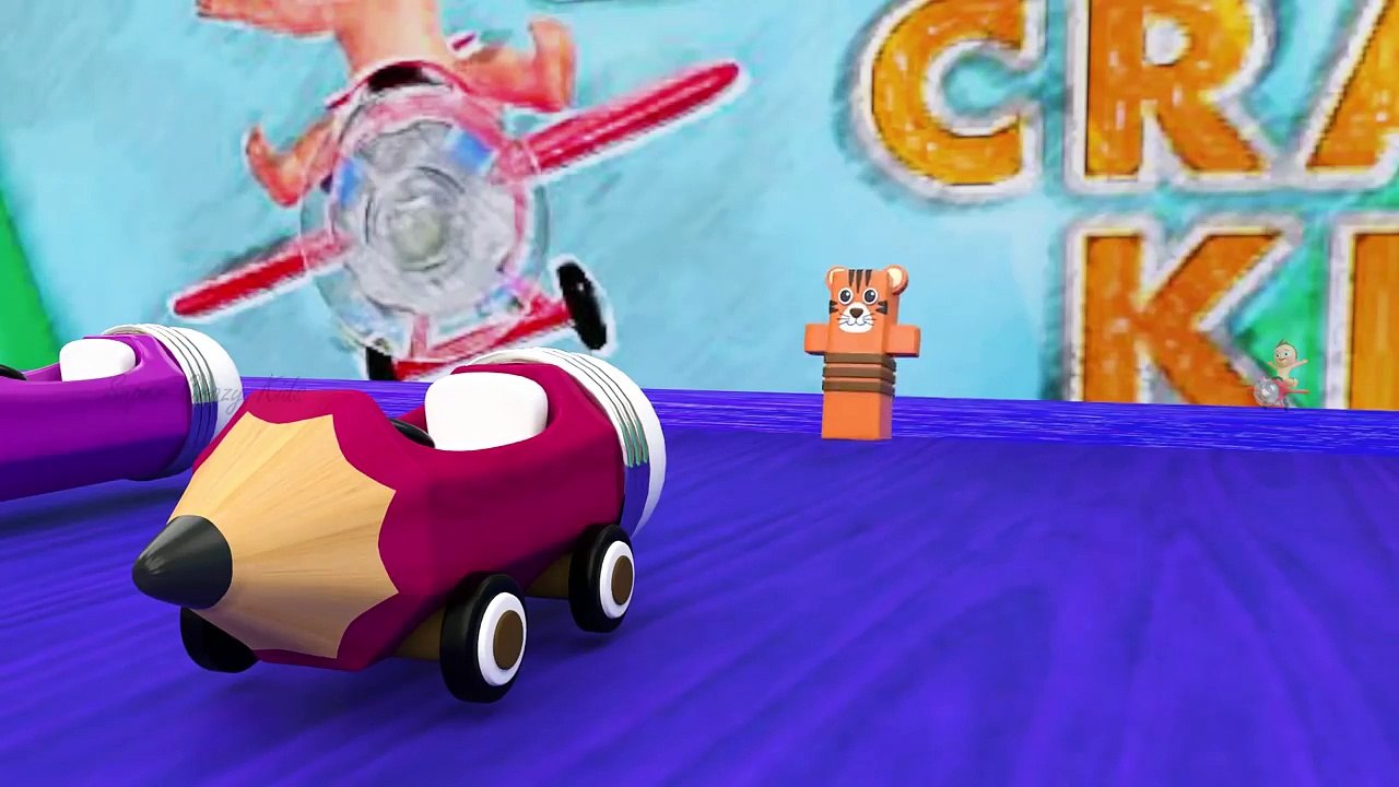 Colors for Children to Learn with Cartoon Dolphins Color Water 3D Kids Toddler Babies Learn Colors