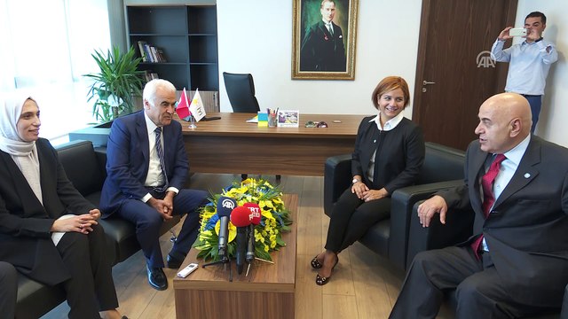 Siyasi partilerde bayramlaşma - AK Parti ve BBP heyetinden İYİ Parti'ye ziyaret - ANKARA