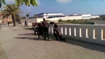Siete guardias civiles heridos tras el salto a la valla de Ceuta