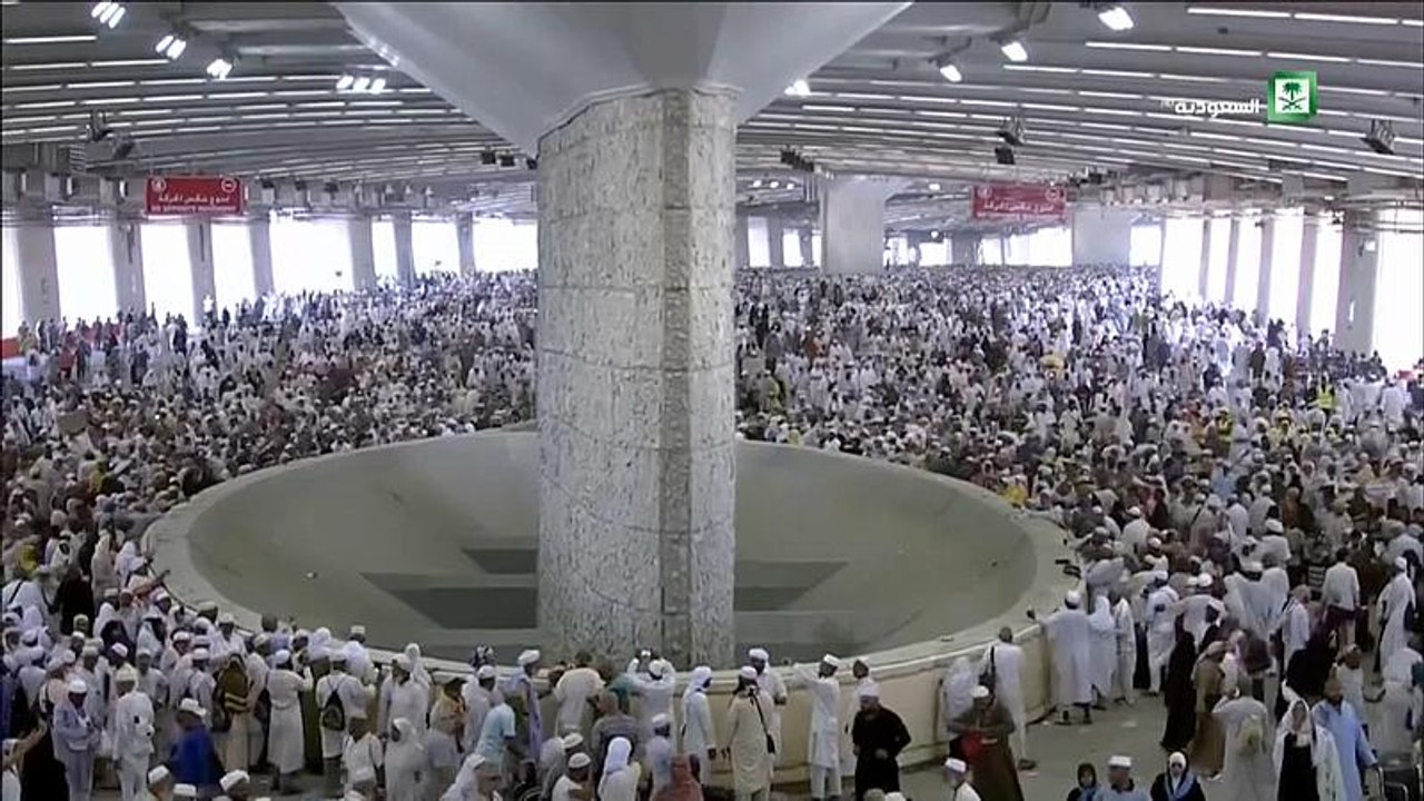 Rituelle Steinigung des Teufels in Mina