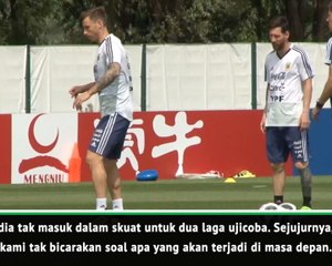 Scaloni Tak Tahu Persis Masa Depan Messi Bersama Tim Tango