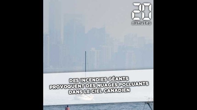 Des incendies géants provoquent des nuages polluants dans le ciel canadien