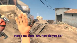 TEAM FORTRESS 2 MERCENARIES CROUCH WALKING Finger Family | 3D Nursery Rhymes