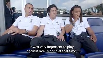 #JuventusLegend's David Trezeguet, Mauro Camoranesi & Edgar Davids share their experiences of playing against Real Madrid C.F. ⚽️#CONTAJUS #ForzaJuve