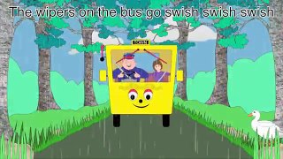 Nursery Rhymes The Wheels on the Bus (all through the town version)