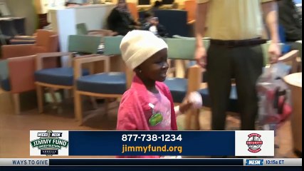 Brad Stevens joins the 2018 WEEI/NESN Jimmy Fund Radio Telethon