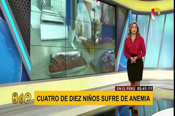 Download Video: Alarmantes cifras revelan que cuatro de diez niños sufren de anemia en el Perú