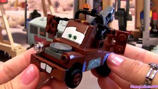Lego Cars Classic Tow Mater 8201 toy review how to build Disney Pixar toys Carl Attrezzi C