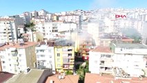 Sinop İtfaiye Eri ve Vatandaşın Yangına Müdahalesi Havadan Böyle Görüntülendi