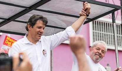 Lula sobe no Datafolha. Mas quando ele sai da pesquisa, Haddad só herda 4%