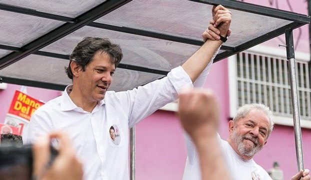 Lula sobe no Datafolha. Mas quando ele sai da pesquisa, Haddad só herda 4%