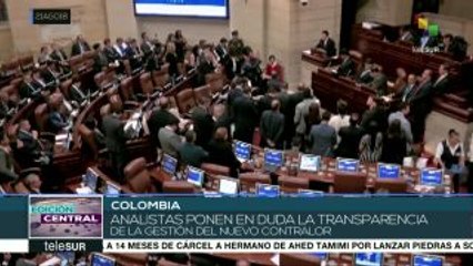 Colombia: polémica elección del nuevo contralor general