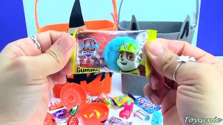 Halloween Candies, Shopkins, and Fashem Surprises in Buckets