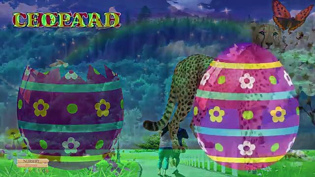 Easter Eggs Surprise Learning Wild Animals Names For Children | Easter eggs Wild Animals S