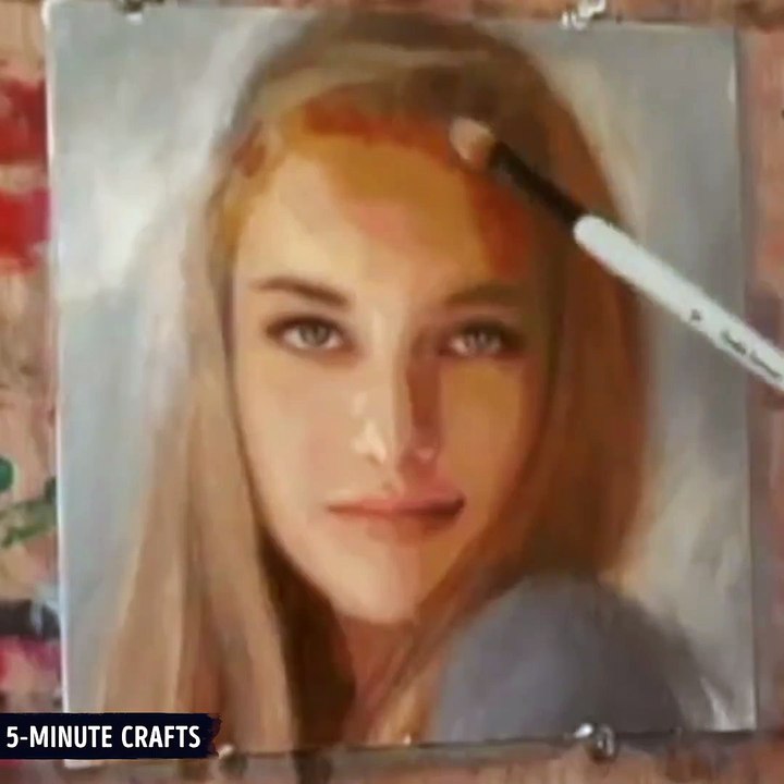 Such an amazing portrait!via youtube.com/user/uswtv