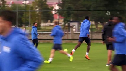 Erzurumspor'da Rizespor maçı hazırlıkları - ERZURUM