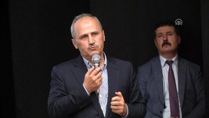 Ulaştırma ve Altyapı Bakanı Turhan: 'Allah daha büyük hizmetler yapmayı hepimize nasip etsin' - TRABZON