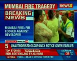 Fire at Mumbai’s Crystal Tower apartments in Parel update: FIR lodged against developer