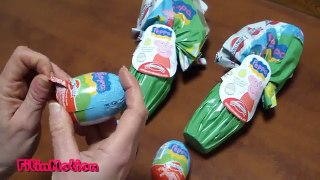 PEPPA PIG | 2 Big Easter Eggs & 3 Chocolate Eggs Surprise