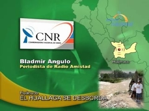 EL HUALLAGA SE DESBORDA - CNR