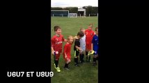 LA R3 est pour nous ! Message de soutien des joueurs de l'école de football.