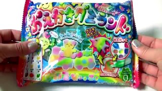 Learn COLORS Popin Cookin Animals Gummy Candy Rainbow グミランド Oekaki Gummi by Kracie グミキャン