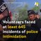 French police have been accused of harassing aid workers helping refugees and migrants in northern France.