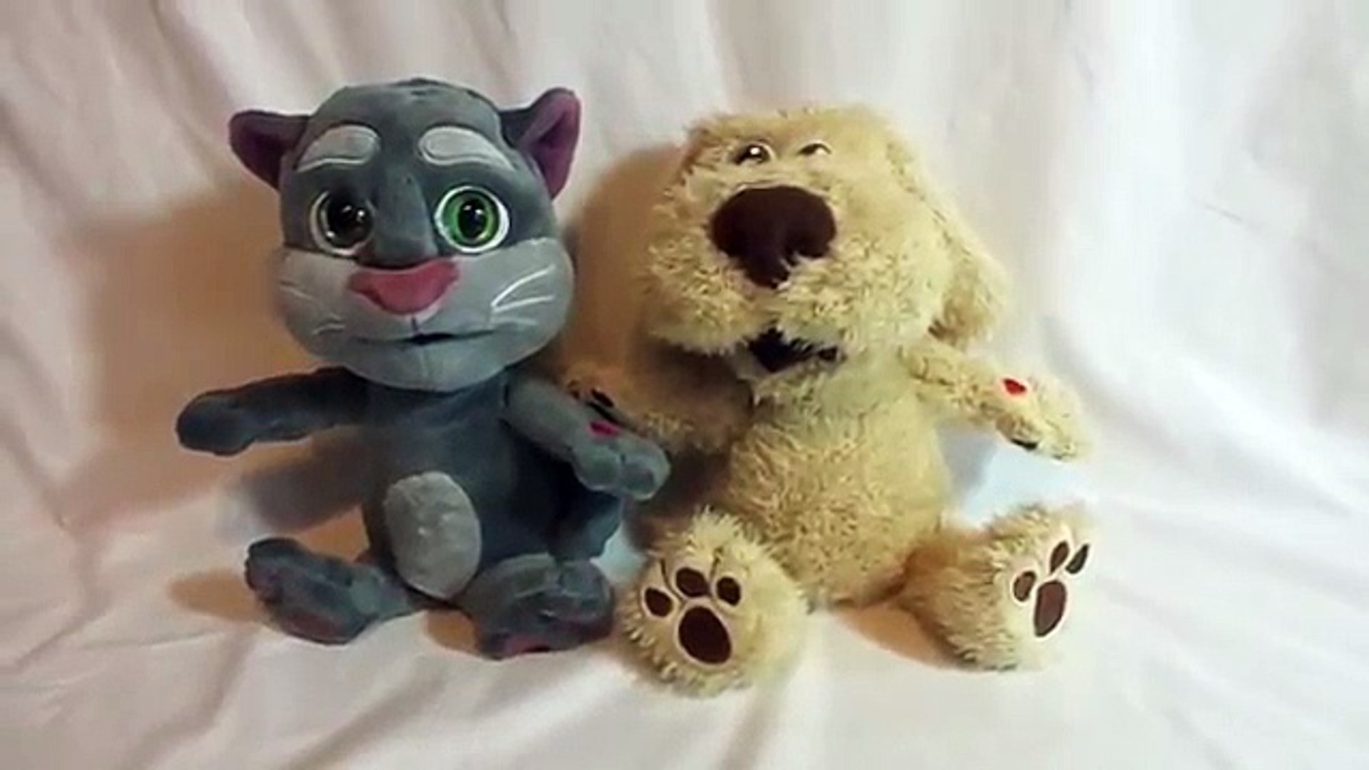 talking tom teddy bear