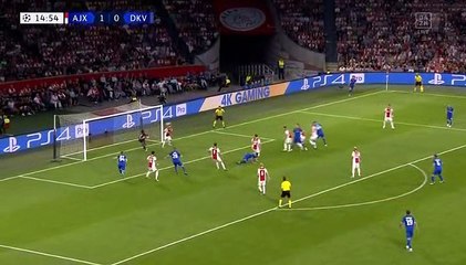 Tomasz Kedziora Goal HD -  Ajax (Ned)	1-1	Dyn. Kyiv (Ukr) 22.08.2018