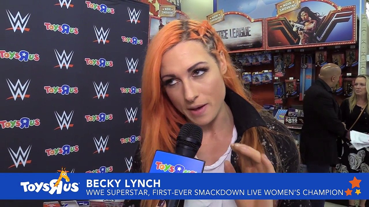 WWE Superstar Becky Lynch on New WWE Superstar Fashion Dolls and Embracing Her Feminine Side