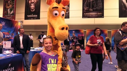 WWE Superstar Dean Ambrose & Geoffrey at Wrestlemania Axxess