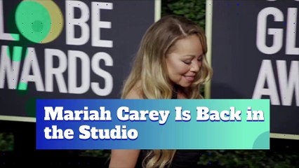 Mariah Carey Is Back in the Studio